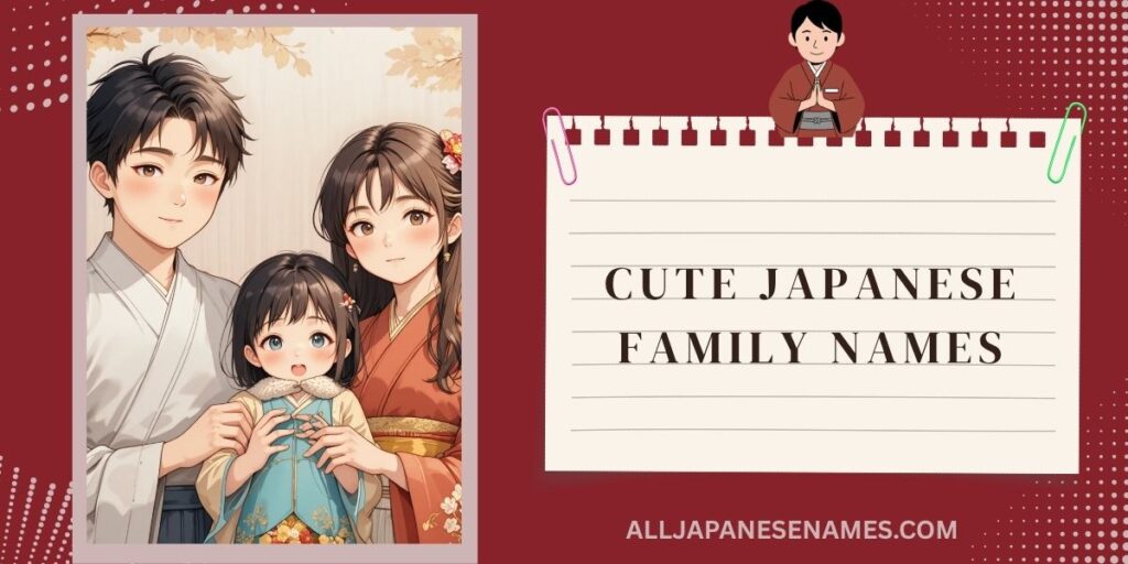 Cute Japanese Family Names