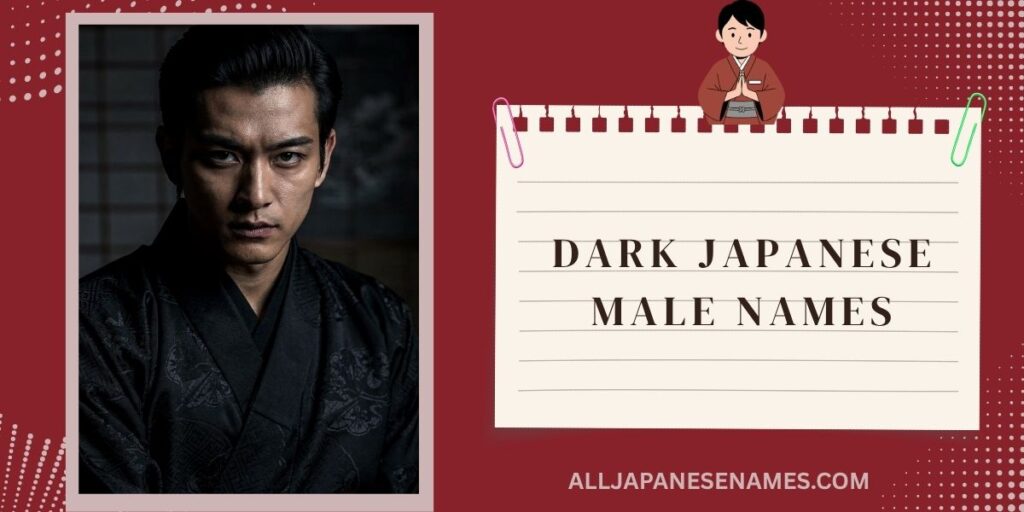 Dark Japanese Male Names