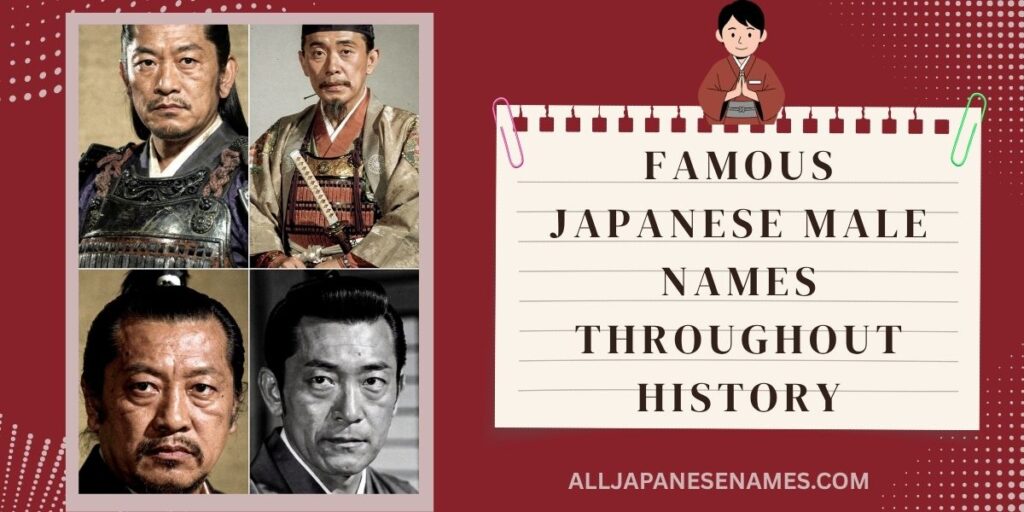 Famous Japanese Male Names Throughout History