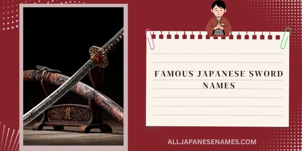 Famous Japanese Sword Names