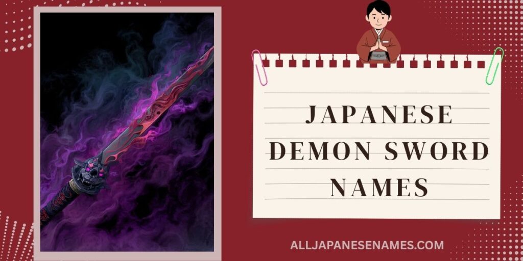 Japanese Demon Sword Names