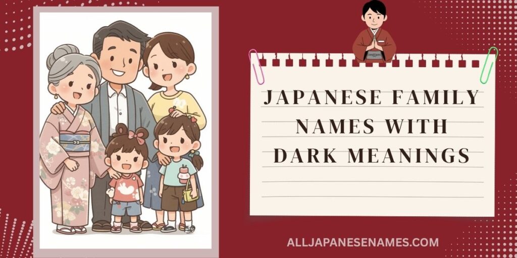 Japanese Family Names With Dark Meanings