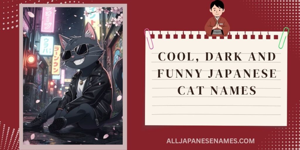 Cool, Dark and Funny Japanese Cat Names