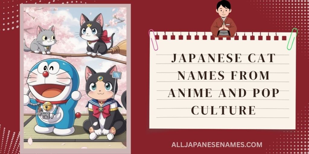 Japanese Cat Names From Anime and Pop Culture