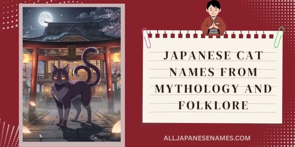 Japanese Cat Names From Mythology and Folklore