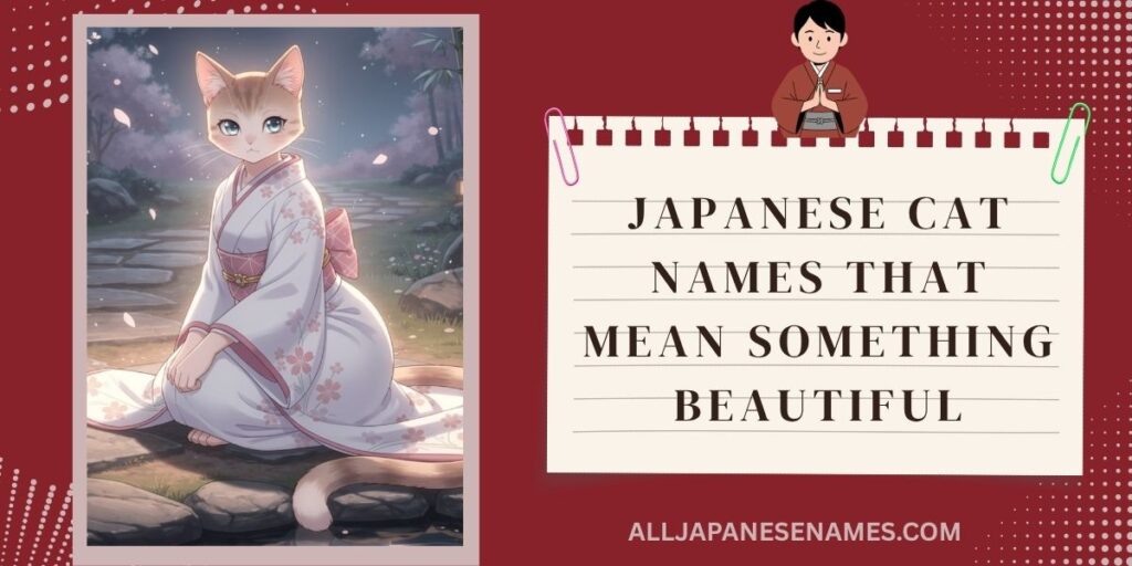 Japanese Cat Names That Mean Something Beautiful