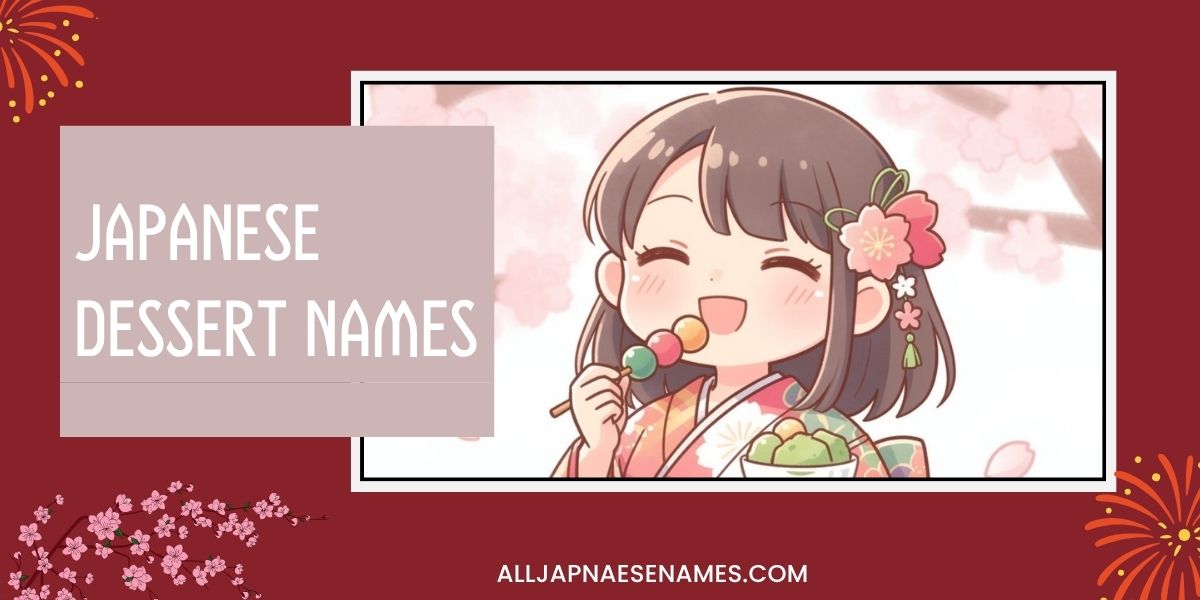 Japanese Dessert Names