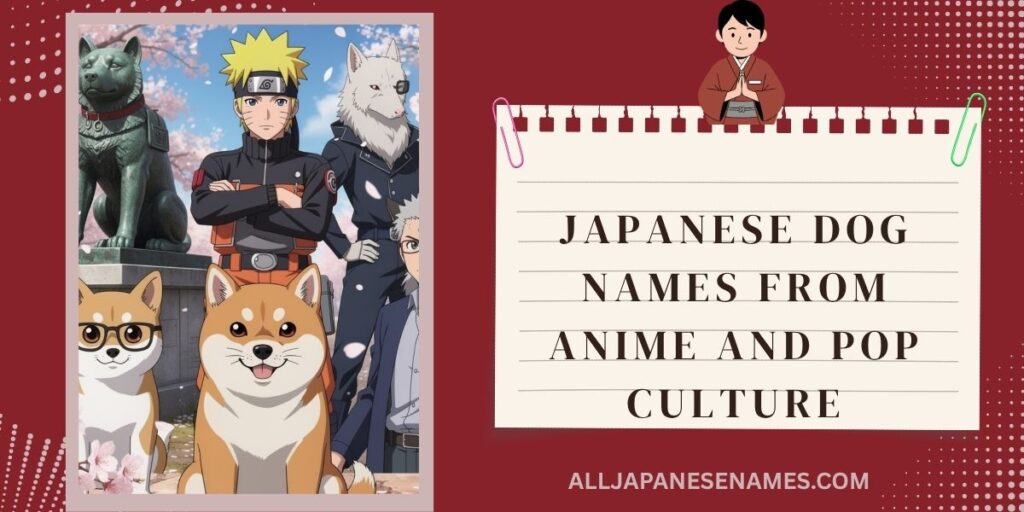 Japanese Dog Names From Anime and Pop Culture