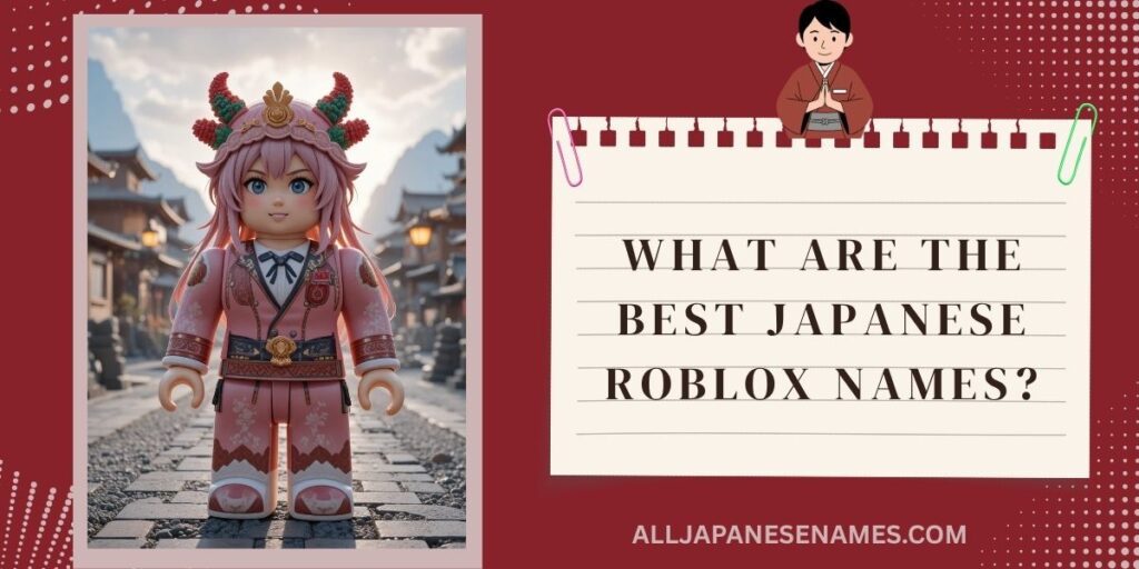 What Are The Best Japanese Roblox Names