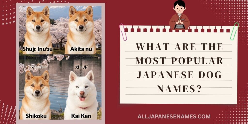What Are The Most Popular Japanese Dog Names
