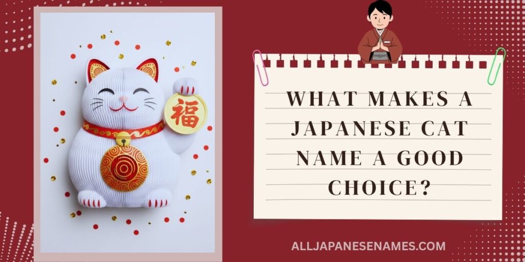 What Makes a Japanese Cat Name a Good Choice